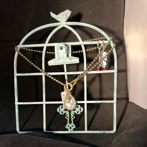 36” Plunder western necklace & earrings set